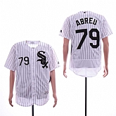 White Sox 79 Jose Abreu White Flexbase Jersey Sguo,baseball caps,new era cap wholesale,wholesale hats